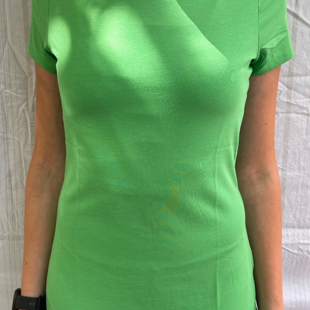 Green Land's End Shaped Fit Tee